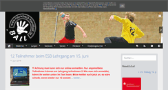 Desktop Screenshot of havixbeck-handball.de